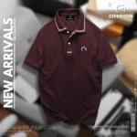 Buy Premium PK Cotton Polo T-shirt - Maroon | Giversion